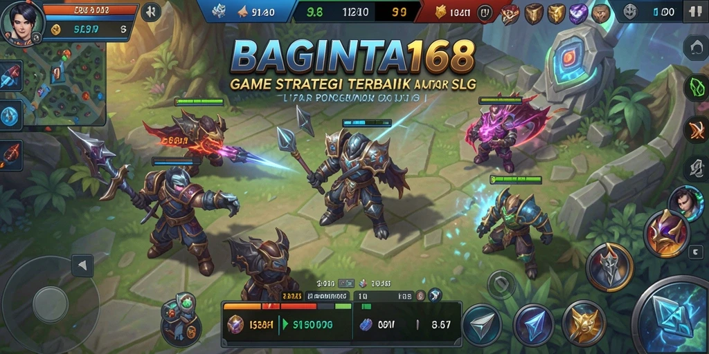 Tangkapan layar permainan BAGINTA168 yang menampilkan aksi strategi seru.