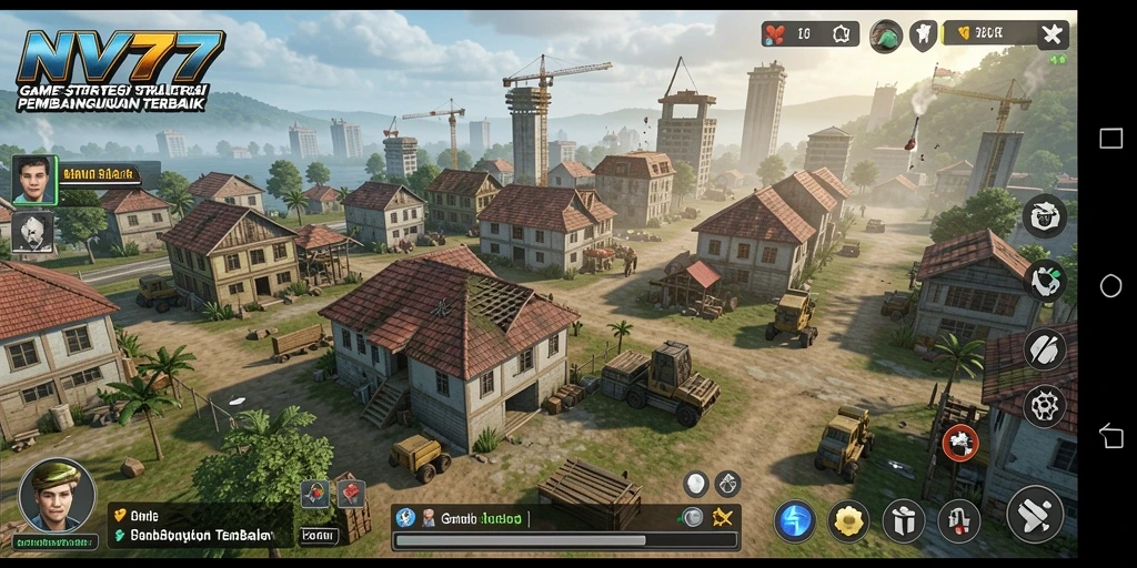 Tampilan gameplay NV77 yang menarik dengan aksi pertempuran intens.