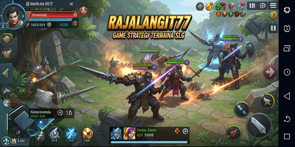 Tampilan gameplay RAJALANGIT77 yang menarik dengan strategi mendalam.