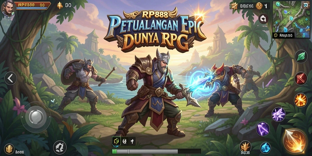 Tampilan luar biasa dari gameplay RPG yang mendebarkan.