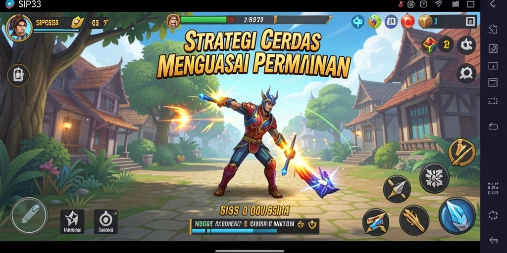 Tampilan gameplay SIP33 yang menantang dan strategis.