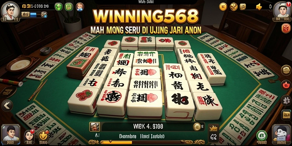 Tampilan menarik gameplay Mahjong di WINNING568.